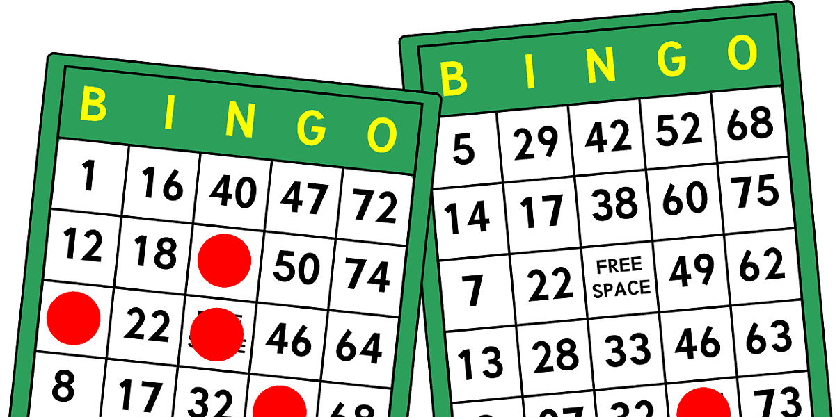 Cartella numeri bingo